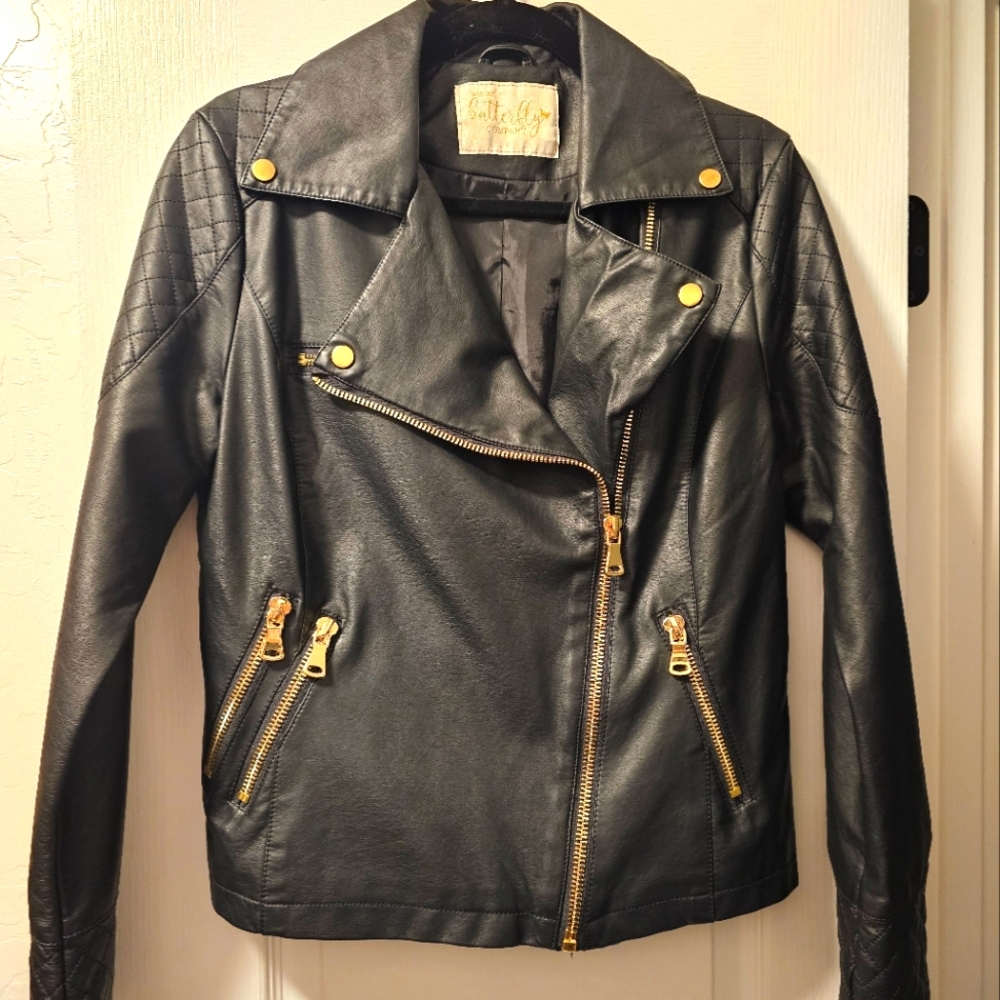 Women's Moto Leather Jacket
